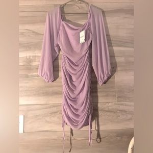 FOROLAV Lilac Colored Dress | Size Large